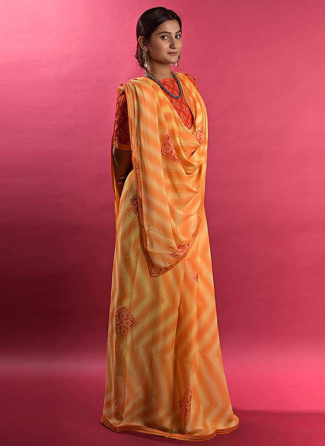 ASHIMA SAAWAN Fancy Printed Designer Ethnic Wear Latest Saree Collection